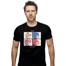 Load image into Gallery viewer, Shirts Fitted Shirts, Mens / Small / Black Ringz