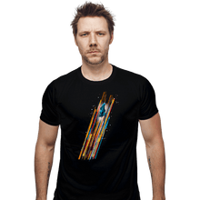 Load image into Gallery viewer, Daily_Deal_Shirts Fitted Shirts, Mens / Small / Black Smugglers