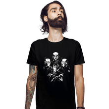 Load image into Gallery viewer, Shirts Fitted Shirts, Mens / Small / Black Bad Rhapsody