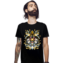Load image into Gallery viewer, Shirts Fitted Shirts, Mens / Small / Black Black Mage Hero