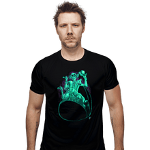 Load image into Gallery viewer, Secret_Shirts Fitted Shirts, Mens / Small / Black Mansion Ghosts