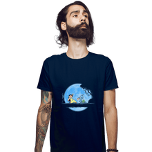 Load image into Gallery viewer, Shirts Fitted Shirts, Mens / Small / Navy Hakuna Ohanata