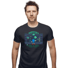 Load image into Gallery viewer, Shirts Fitted Shirts, Mens / Small / Dark Heather Robotnik's Electronics