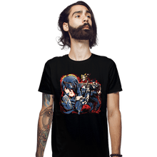 Load image into Gallery viewer, Shirts Fitted Shirts, Mens / Small / Black Royal Family