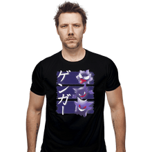 Load image into Gallery viewer, Shirts Fitted Shirts, Mens / Small / Black Ddjvigo's Ghost Type