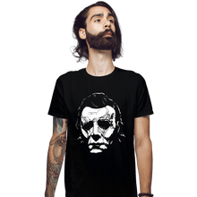 Load image into Gallery viewer, Shirts Fitted Shirts, Mens / Small / Black Shape Of Myers