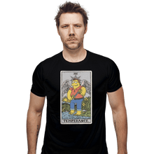 Load image into Gallery viewer, Shirts Fitted Shirts, Mens / Small / Black Temperance