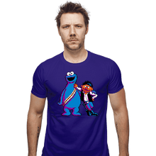 Load image into Gallery viewer, Daily_Deal_Shirts Fitted Shirts, Mens / Small / Violet Scruffy Looking Smugglers