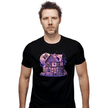 Load image into Gallery viewer, Daily_Deal_Shirts Fitted Shirts, Mens / Small / Black Hocus Pocus House