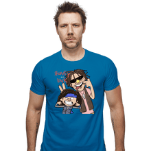 Load image into Gallery viewer, Shirts Fitted Shirts, Mens / Small / Sapphire Stoney And Link