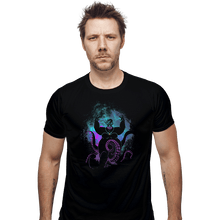 Load image into Gallery viewer, Shirts Fitted Shirts, Mens / Small / Black Ursula Art