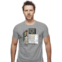 Load image into Gallery viewer, Daily_Deal_Shirts Fitted Shirts, Mens / Small / Sports Grey Boba Fridge