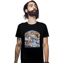 Load image into Gallery viewer, Shirts Fitted Shirts, Mens / Small / Black The Creation