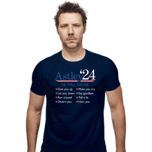 Load image into Gallery viewer, Daily_Deal_Shirts Fitted Shirts, Mens / Small / Navy Astley '24
