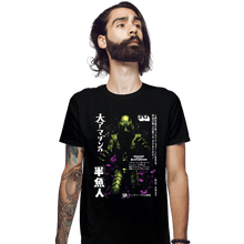 Load image into Gallery viewer, Shirts Fitted Shirts, Mens / Small / Black Fishman Of The Amazon