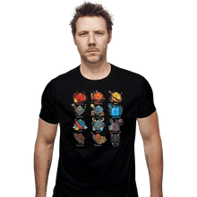 Load image into Gallery viewer, Secret_Shirts Fitted Shirts, Mens / Small / Black Diceroll