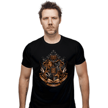 Load image into Gallery viewer, Daily_Deal_Shirts Fitted Shirts, Mens / Small / Black Home Of Magic And Greatness