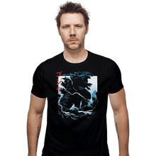Load image into Gallery viewer, Secret_Shirts Fitted Shirts, Mens / Small / Black Great Kaiju