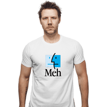 Load image into Gallery viewer, Daily_Deal_Shirts Fitted Shirts, Mens / Small / White Meh