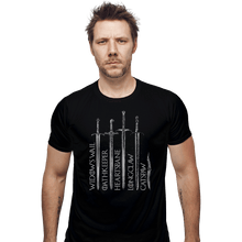 Load image into Gallery viewer, Shirts Fitted Shirts, Mens / Small / Black Valyrian Steel