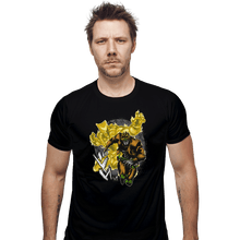 Load image into Gallery viewer, Shirts Fitted Shirts, Mens / Small / Black Attack Of Dio