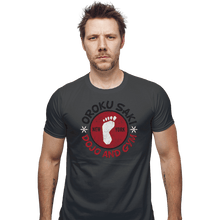Load image into Gallery viewer, Shirts Fitted Shirts, Mens / Small / Charcoal Saki's Dojo