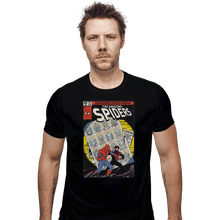Load image into Gallery viewer, Shirts Fitted Shirts, Mens / Small / Black Spiders Of Future Past