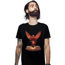 Load image into Gallery viewer, Shirts Fitted Shirts, Mens / Small / Black The 5th Book Of Magic
