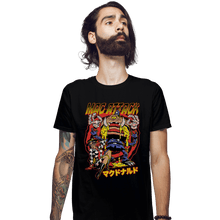 Load image into Gallery viewer, Shirts Fitted Shirts, Mens / Small / Black Mac Attack