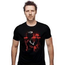 Load image into Gallery viewer, Daily_Deal_Shirts Fitted Shirts, Mens / Small / Black The Demon Barber