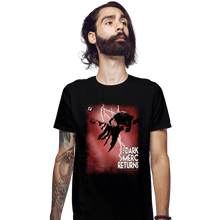 Load image into Gallery viewer, Shirts Fitted Shirts, Mens / Small / Black The Dark Merc Returns