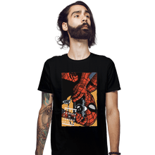 Load image into Gallery viewer, Shirts Fitted Shirts, Mens / Small / Black The Joking Spider