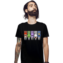 Load image into Gallery viewer, Shirts Fitted Shirts, Mens / Small / Black Reservoir Ginyu