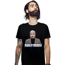 Load image into Gallery viewer, Shirts Fitted Shirts, Mens / Small / Black Suck It, Trebek!