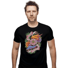 Load image into Gallery viewer, Shirts Fitted Shirts, Mens / Small / Black Digital Destiny
