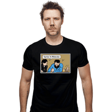 Load image into Gallery viewer, Secret_Shirts Fitted Shirts, Mens / Small / Black Wednesday Meme