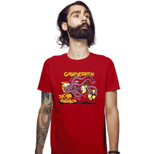Load image into Gallery viewer, Shirts Fitted Shirts, Mens / Small / Red Garflerken