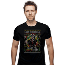 Load image into Gallery viewer, Daily_Deal_Shirts Fitted Shirts, Mens / Small / Black Ugly Sweater Of Doom