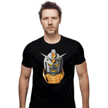 Load image into Gallery viewer, Shirts Fitted Shirts, Mens / Small / Black Skull Warrior