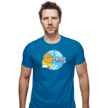 Load image into Gallery viewer, Shirts Fitted Shirts, Mens / Small / Sapphire Fatov