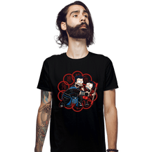 Load image into Gallery viewer, Shirts Fitted Shirts, Mens / Small / Black Why You Little Bus Boy!