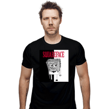 Load image into Gallery viewer, Shirts Fitted Shirts, Mens / Small / Black Squareface