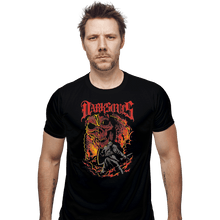 Load image into Gallery viewer, Shirts Fitted Shirts, Mens / Small / Black Metal Dark Souls