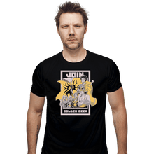 Load image into Gallery viewer, Shirts Fitted Shirts, Mens / Small / Black Join Golden Deer