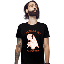 Load image into Gallery viewer, Shirts Fitted Shirts, Mens / Small / Black I Always Get Ghosted