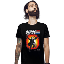 Load image into Gallery viewer, Shirts Fitted Shirts, Mens / Small / Black GI Poe