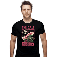 Load image into Gallery viewer, Daily_Deal_Shirts Fitted Shirts, Mens / Small / Black Cthulhu Call Buddies