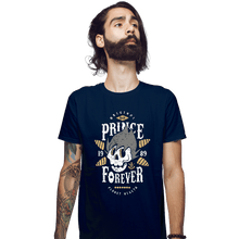 Load image into Gallery viewer, Shirts Fitted Shirts, Mens / Small / Navy Prince Forever