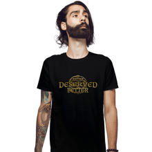 Load image into Gallery viewer, Shirts Fitted Shirts, Mens / Small / Black Artax Deserved Better