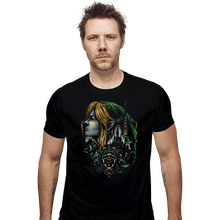 Load image into Gallery viewer, Shirts Fitted Shirts, Mens / Small / Black Emblem Of The Chosen One